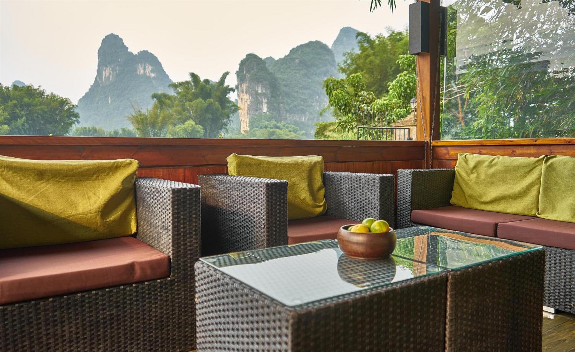 Yangshuo Mountain Retreat Otel Oda fotoğraf