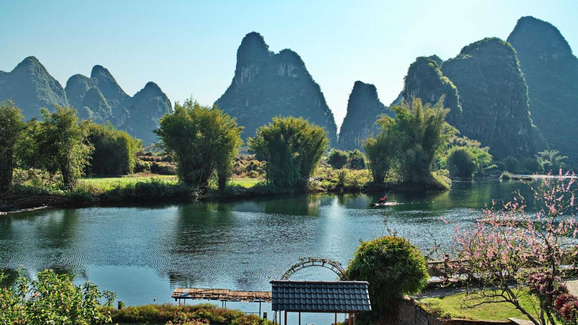 Yangshuo Mountain Retreat Otel Dış mekan fotoğraf