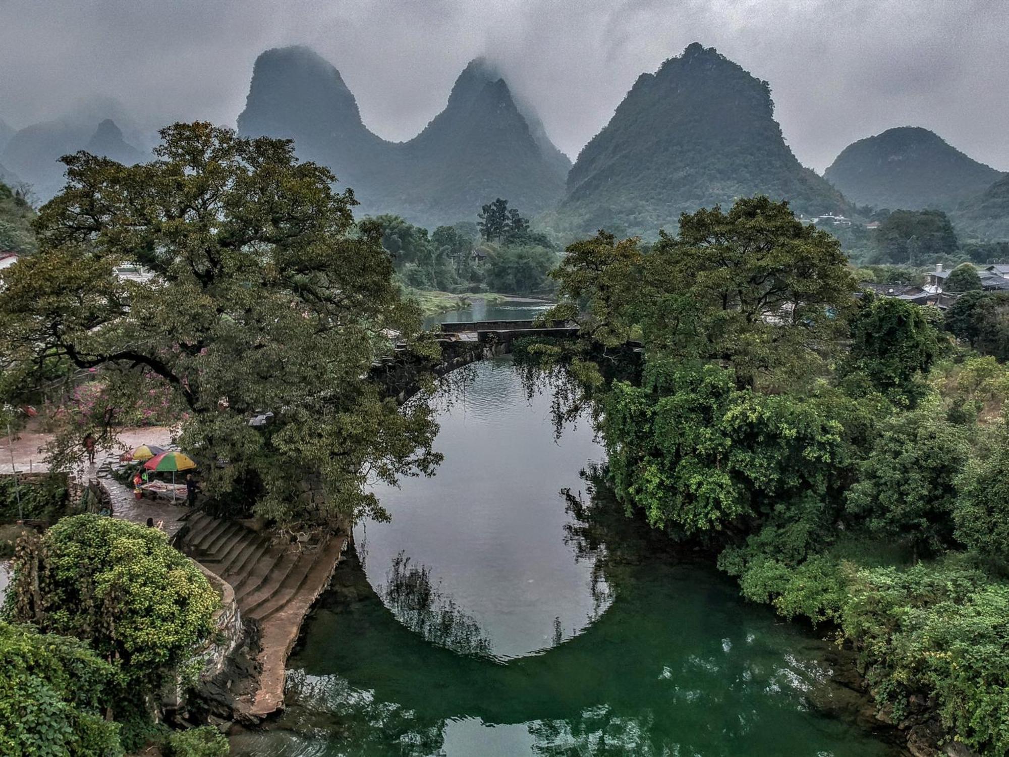 Yangshuo Mountain Retreat Otel Dış mekan fotoğraf